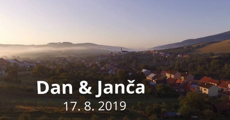 svatební film - Janča a Dan